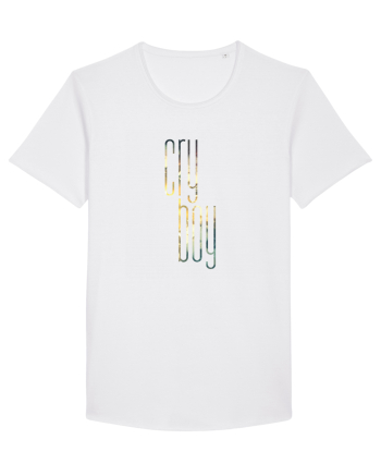 Cry boy (color) White