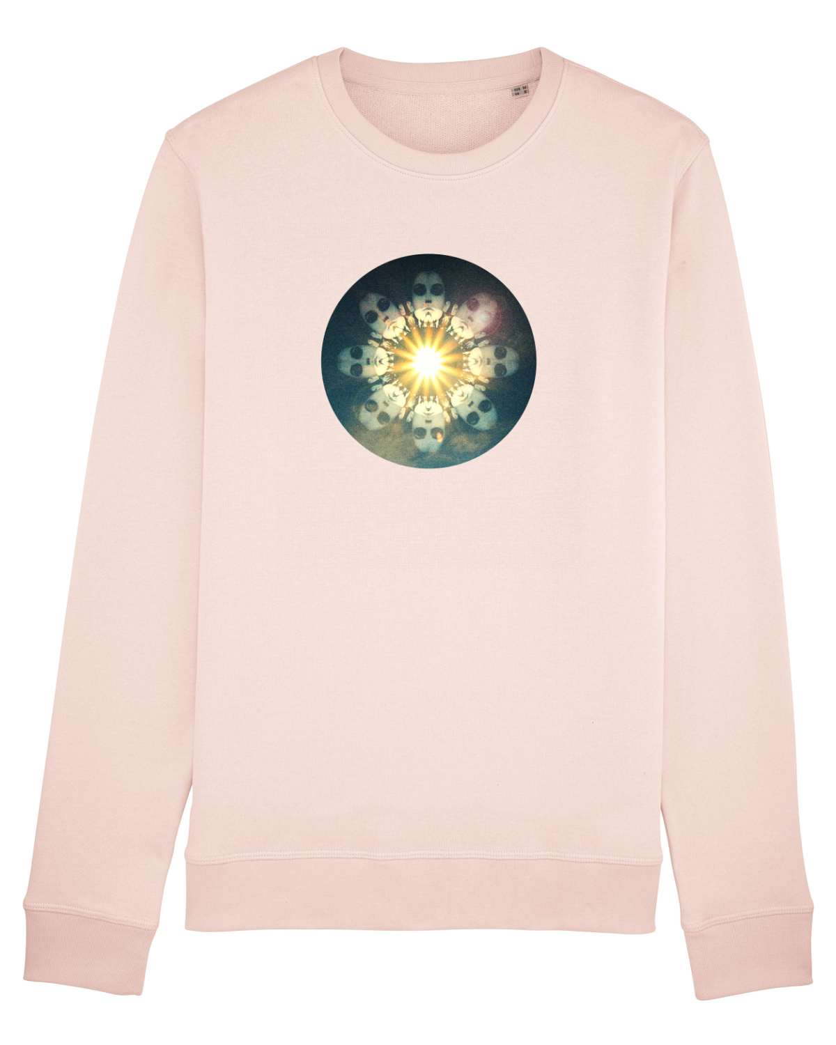 Bluză mânecă lungă Unisex Rise Candy Pink