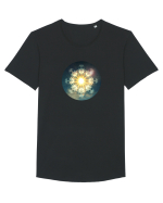 8 Suns Tricou mânecă scurtă guler larg Bărbat Skater