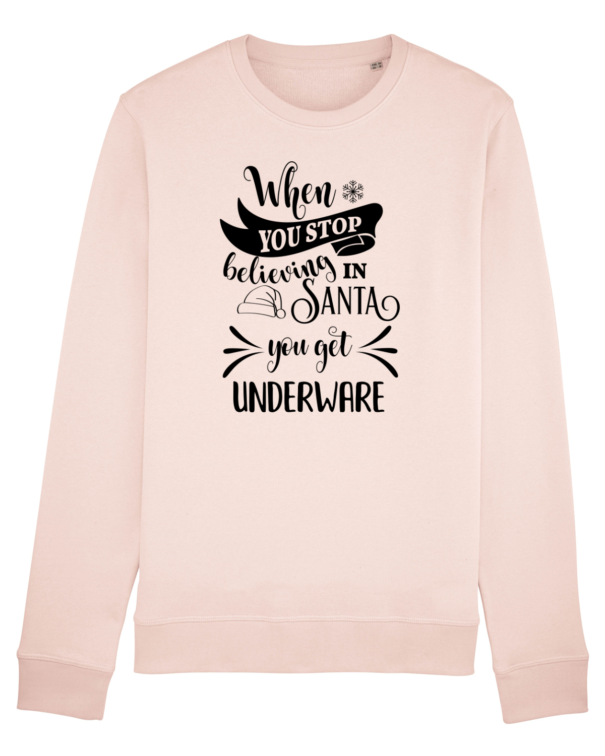 Bluză mânecă lungă Unisex Rise Candy Pink