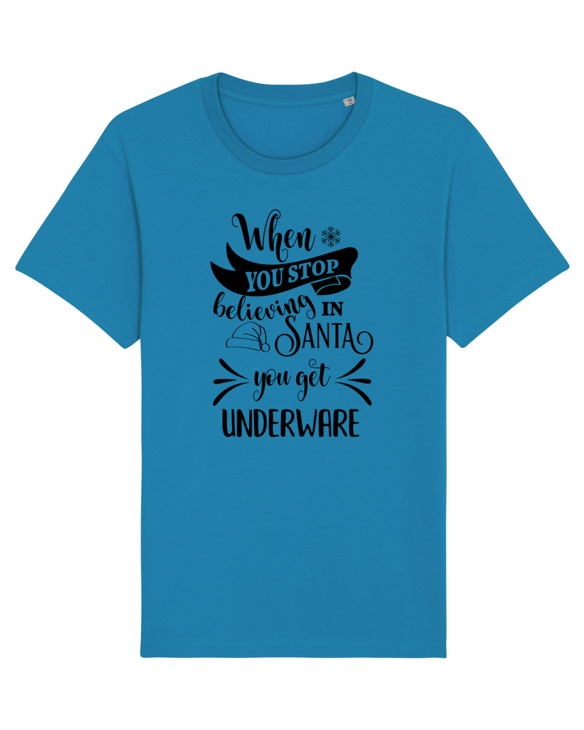 Tricou mânecă scurtă Unisex Rocker Azur