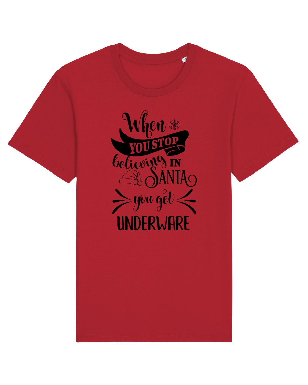 Tricou mânecă scurtă Unisex Rocker Red