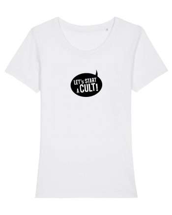 Let's Start a Cult! (black) White