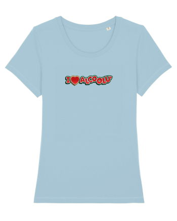 I LOVE alcoolu' Sky Blue
