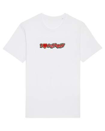I LOVE alcoolu' White