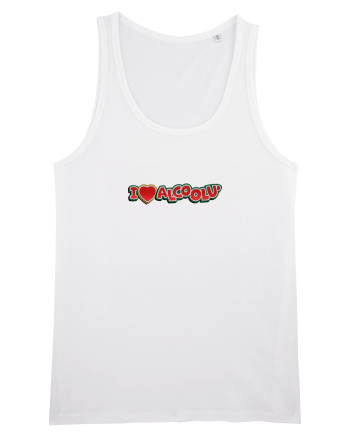 I LOVE alcoolu' White
