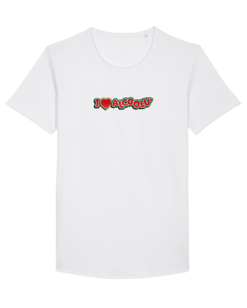 I LOVE alcoolu' White