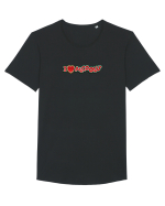 I LOVE alcoolu' Tricou mânecă scurtă guler larg Bărbat Skater