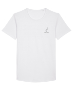 Press it! Tricou mânecă scurtă guler larg Bărbat Skater