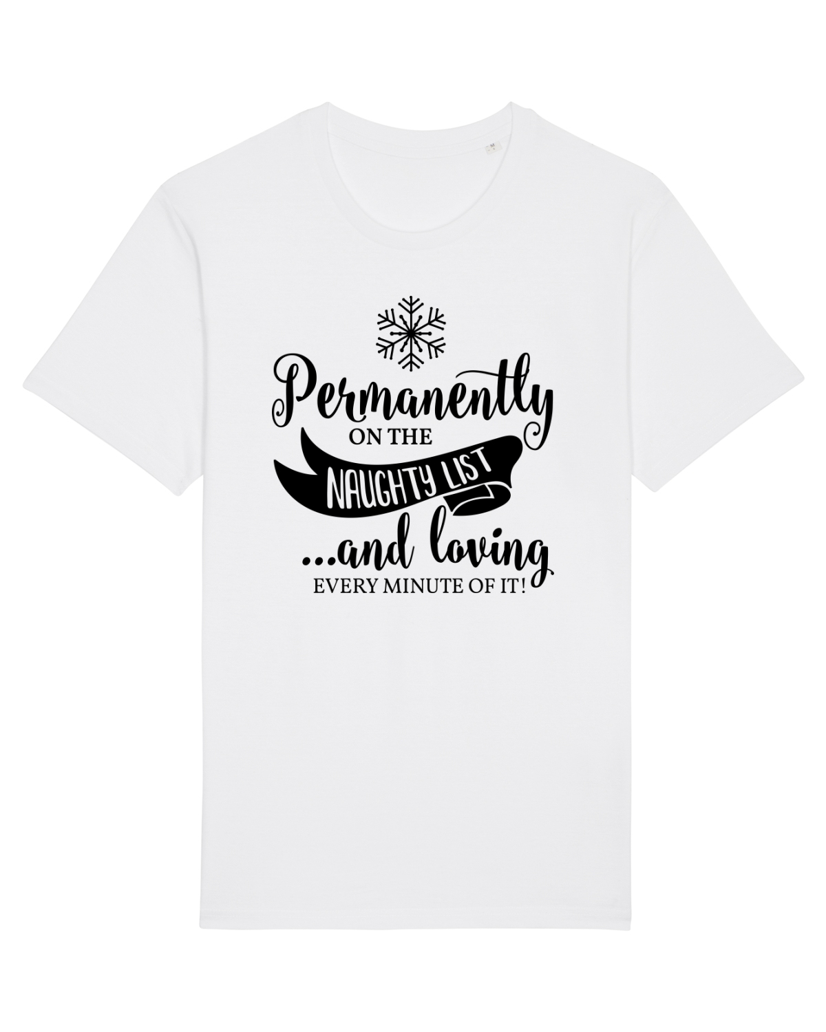 Tricou mânecă scurtă Unisex Rocker White