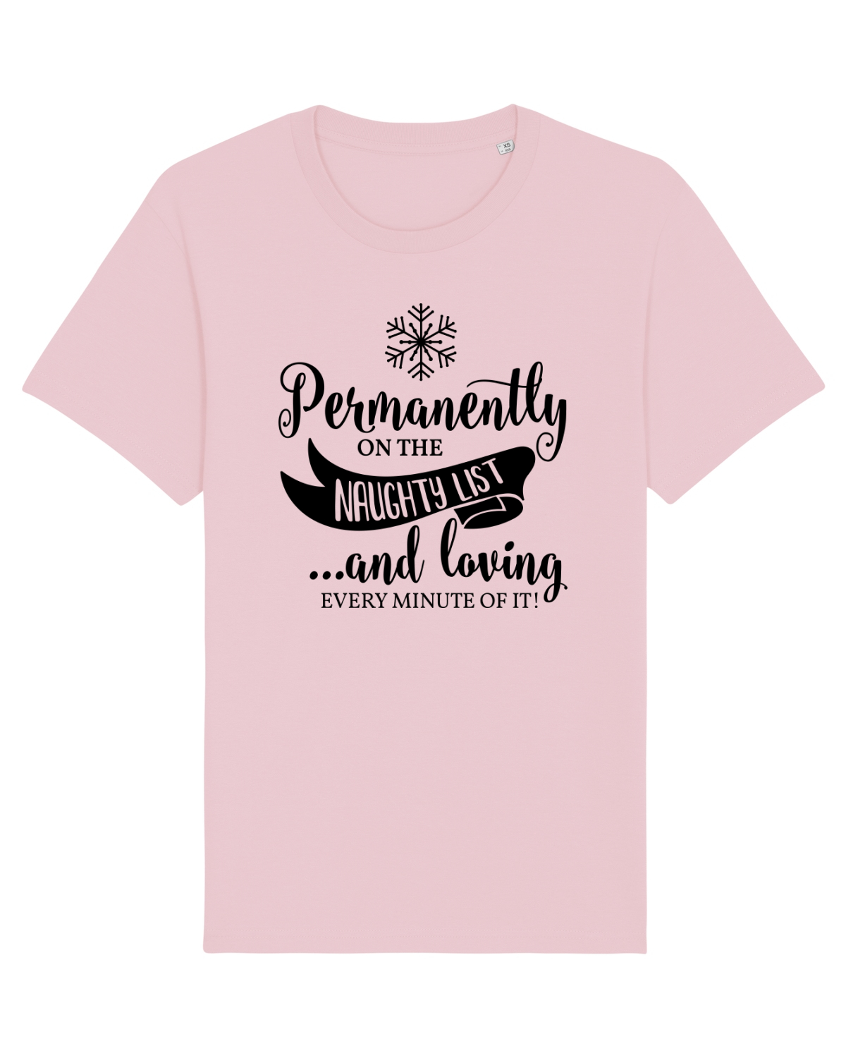Tricou mânecă scurtă Unisex Rocker Cotton Pink