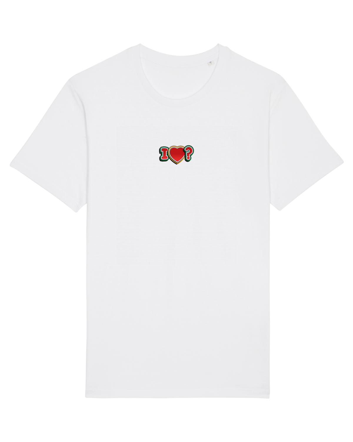 Tricou mânecă scurtă Unisex Rocker White