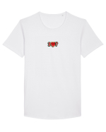 I LOVE ? Tricou mânecă scurtă guler larg Bărbat Skater