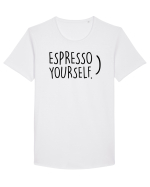 Espresso Yourself Tricou mânecă scurtă guler larg Bărbat Skater