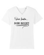 Tricou indecis obraznic Tricou mânecă scurtă guler V Bărbat Presenter