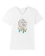 The Beauty Is In YOU Tricou mânecă scurtă guler V Bărbat Presenter
