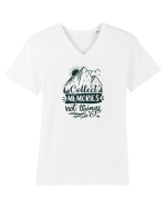 Collect Memories Not Things Tricou mânecă scurtă guler V Bărbat Presenter