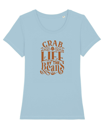 Grab Life By The Beans Sky Blue