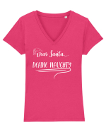 Tricou indecis obraznic Tricou mânecă scurtă guler V Damă Evoker