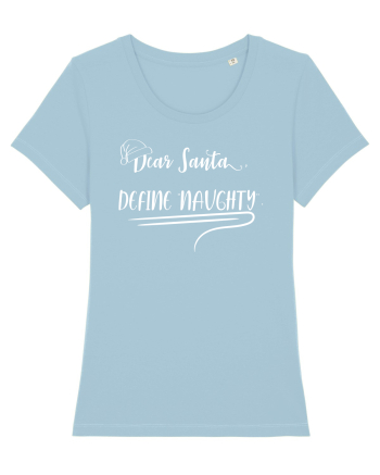 Tricou indecis obraznic Sky Blue
