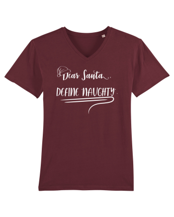 Tricou indecis obraznic Burgundy