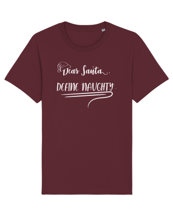 Tricou indecis obraznic Burgundy
