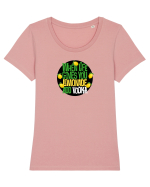 When life gives you lemonade... Tricou mânecă scurtă guler larg fitted Damă Expresser