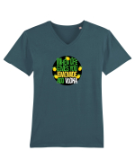 When life gives you lemonade... Tricou mânecă scurtă guler V Bărbat Presenter