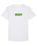 Snap! Tricou mânecă scurtă guler larg Bărbat Skater