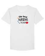 The best NURSING team Tricou mânecă scurtă guler larg Bărbat Skater