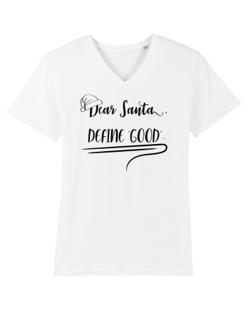 Tricou indecis cuminte White