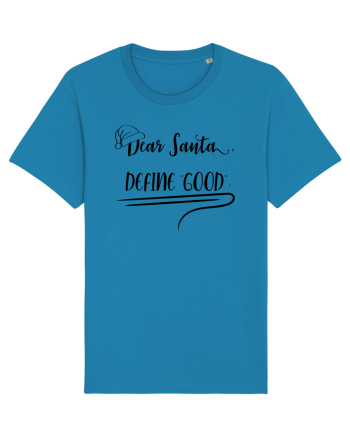 Tricou indecis cuminte Azur