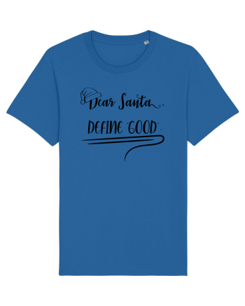 Tricou indecis cuminte Royal Blue