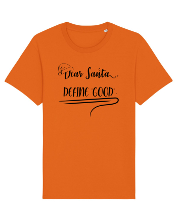 Tricou indecis cuminte Bright Orange