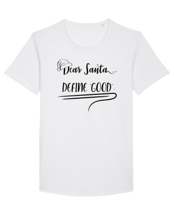Tricou indecis cuminte White