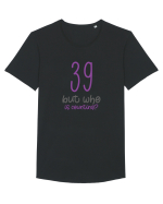 39 Tricou mânecă scurtă guler larg Bărbat Skater
