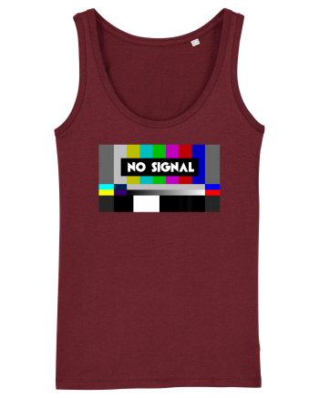 No signal Burgundy