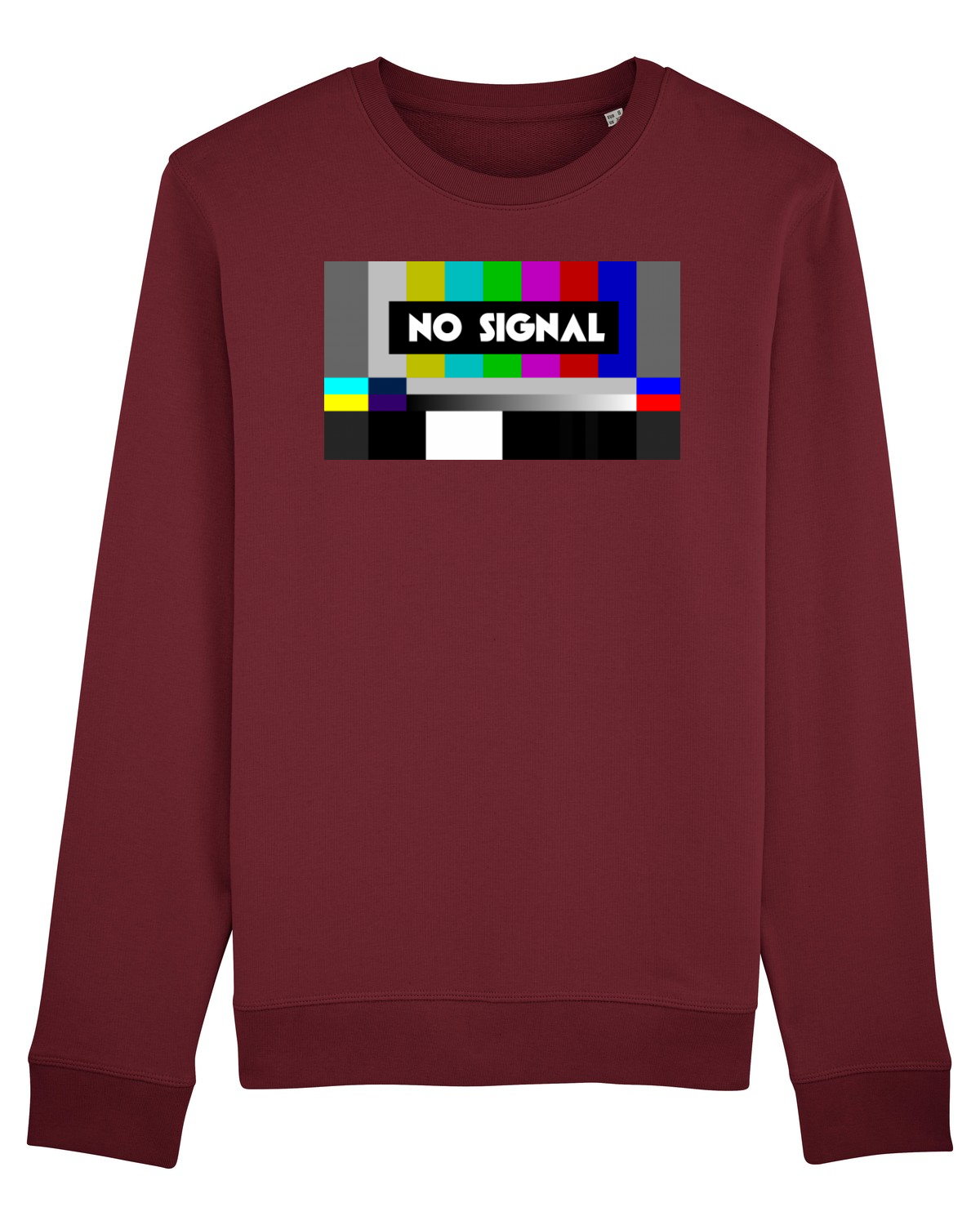 Bluză mânecă lungă Unisex Rise Burgundy