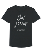 Don't grow up Tricou mânecă scurtă guler larg Bărbat Skater