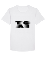 TACI Tricou mânecă scurtă guler larg Bărbat Skater