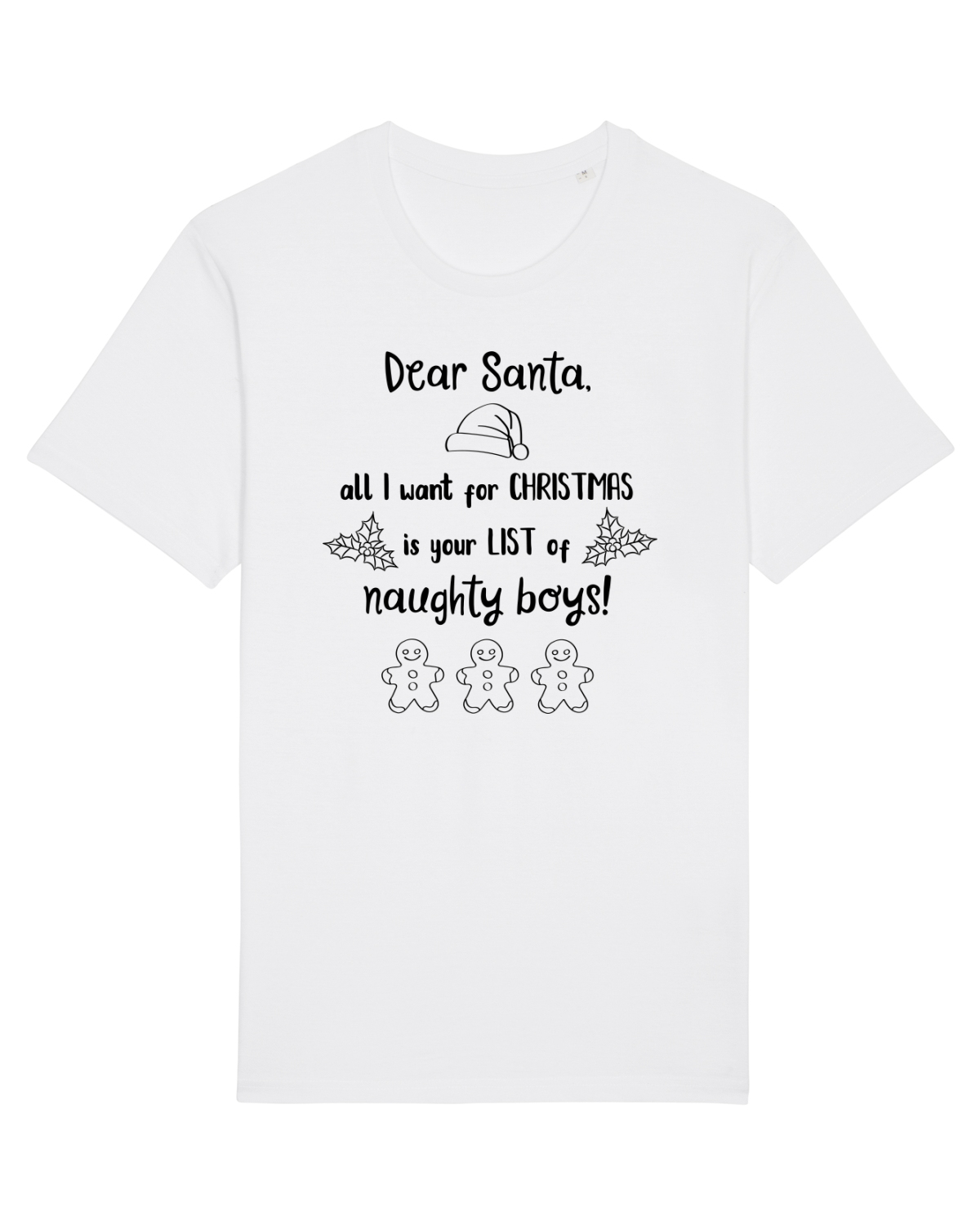 Tricou mânecă scurtă Unisex Rocker White