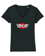 Tシャツ - tricou, japoneza Tricou mânecă scurtă guler V Damă Evoker