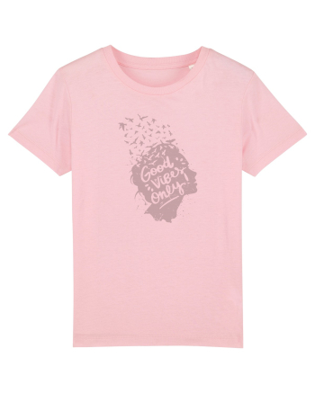 Good Vibes Only Cotton Pink