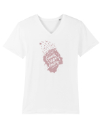 Good Vibes Only Tricou mânecă scurtă guler V Bărbat Presenter