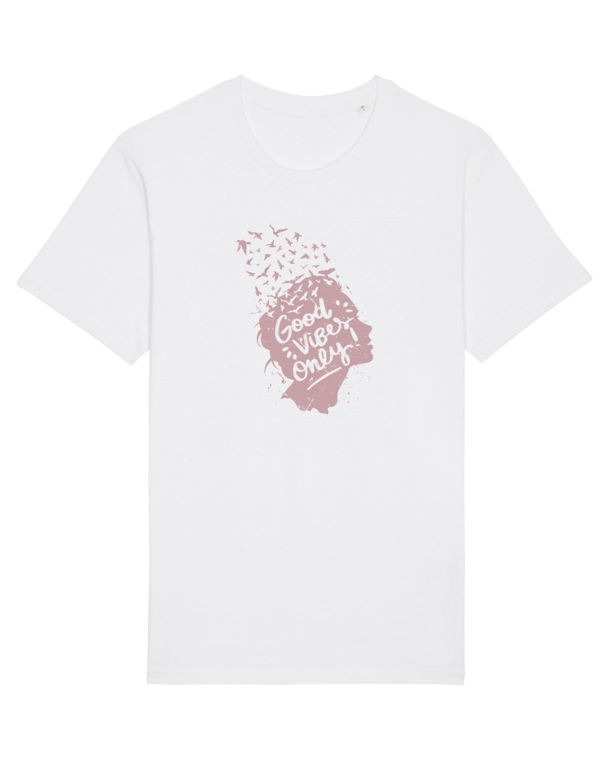 Tricou mânecă scurtă Unisex Rocker White