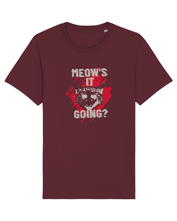 Meow It's Going? Burgundy