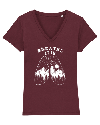 Breathe It In Burgundy