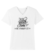 Declarație Tricou mânecă scurtă guler V Bărbat Presenter