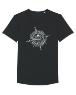 Compass Tricou mânecă scurtă guler larg Bărbat Skater