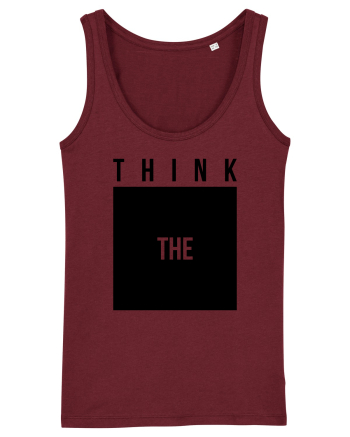 Think outside the box Burgundy